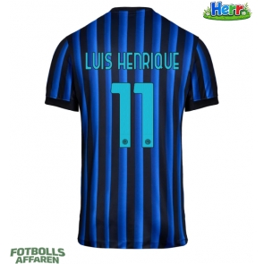 Inter Milan Luis Henrique #11 Hemmatröja 2025-26 Kortärmad